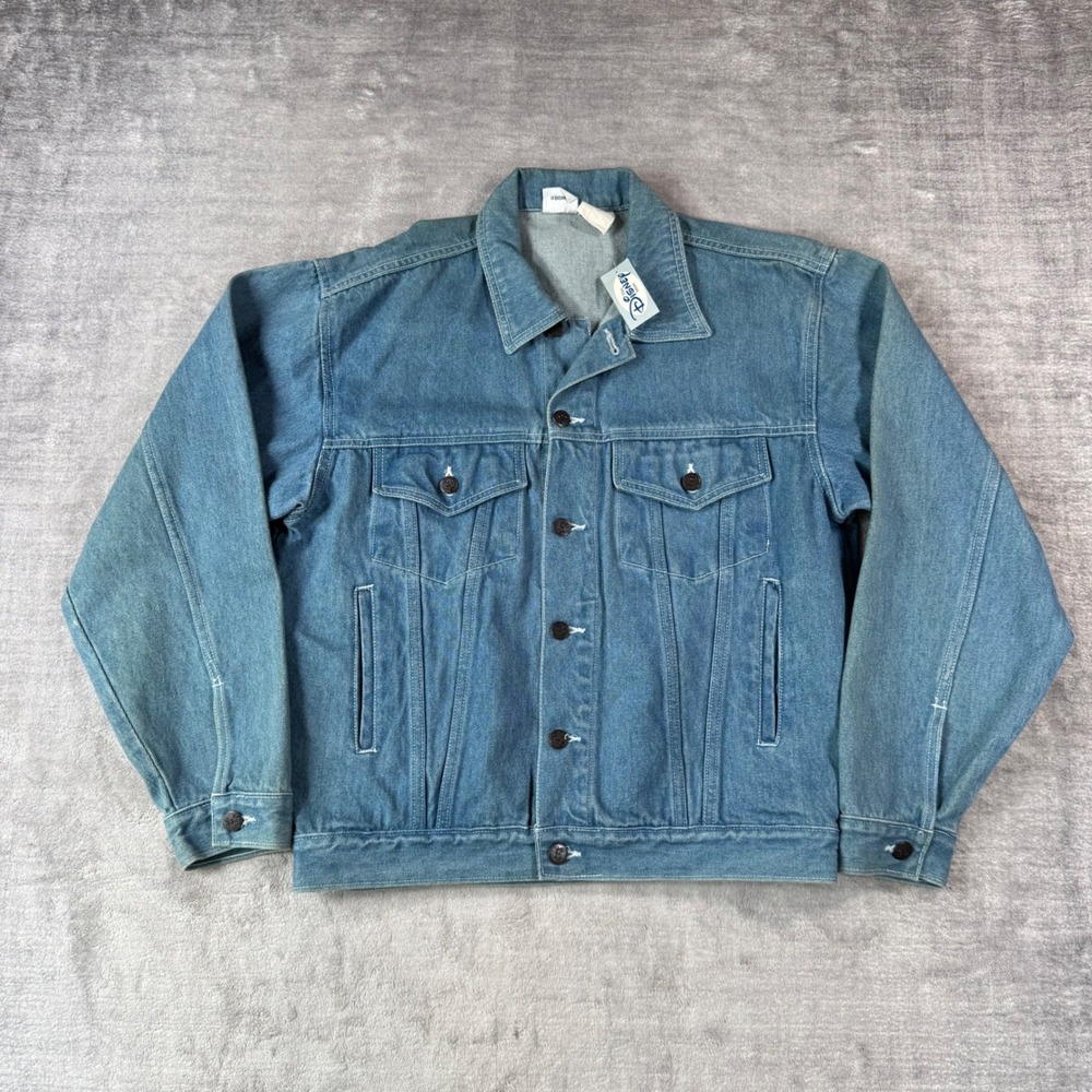 Disney Winnie the Pooh Jacket Womens Small Blue Denim Vintage Embroidered NWT